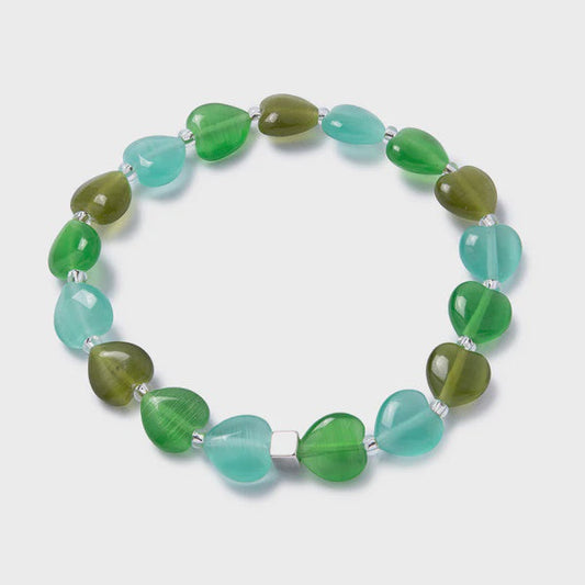 Carrie Elspeth Hearts Bracelet - Forest