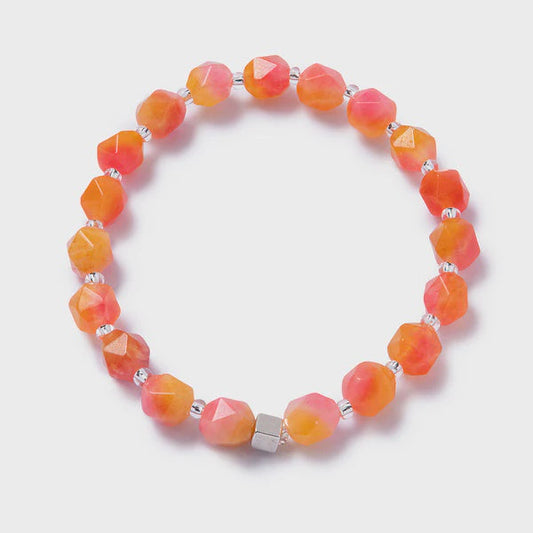 Carrie Elspeth Jade Bracelet - Sunset
