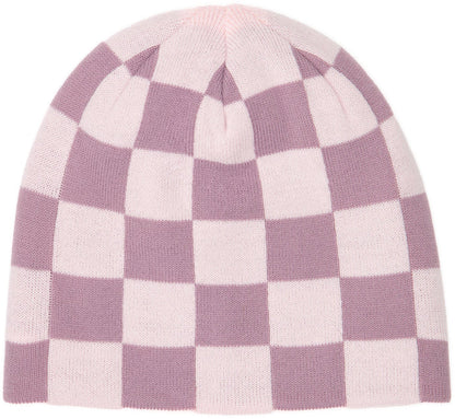 Corduroy Checkmate Reversible Skully Beanie