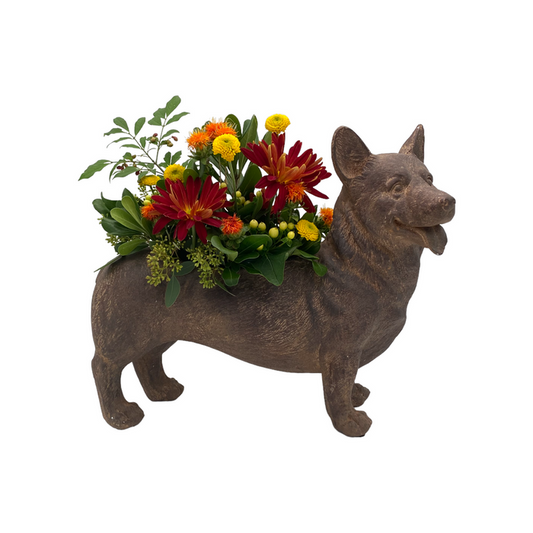 Corgi Planter