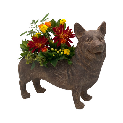 Corgi Planter