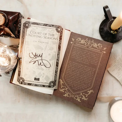 Court of the Undying Seasons Exclusive Luxe Edition Book