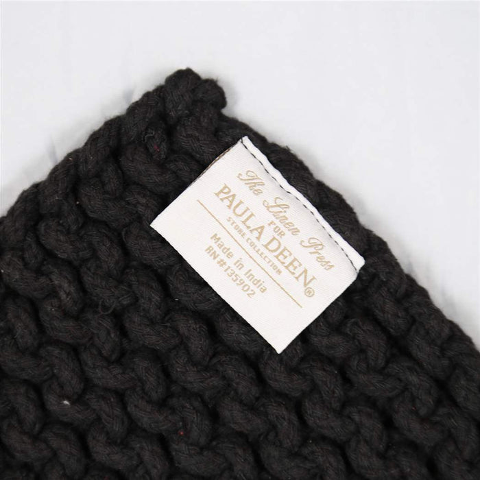 Crocheted Pot Holder BLACK