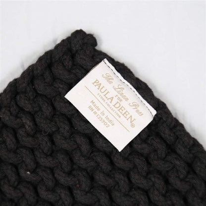 Crocheted Pot Holder BLACK