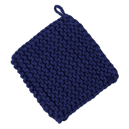 Crocheted Pot Holder NAVY