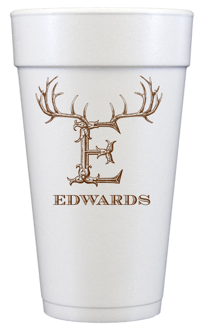 Customizable Foam 20oz Cups Hornabet E
