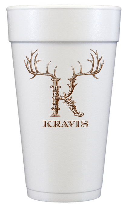 Customizable Foam 20oz Cups Hornabet K