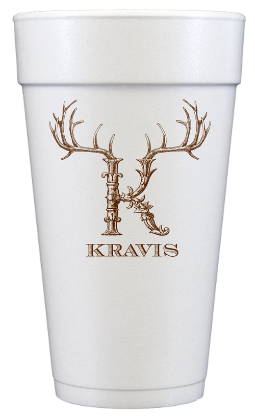 Customizable Foam 20oz Cups Hornabet K