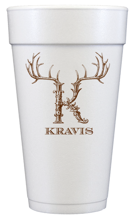 Customizable Foam 20oz Cups Hornabet K