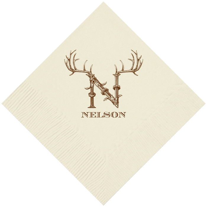 Customizable Hornabet Beverage Napkins N