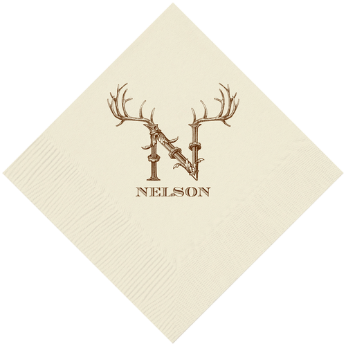 Customizable Hornabet Beverage Napkins N