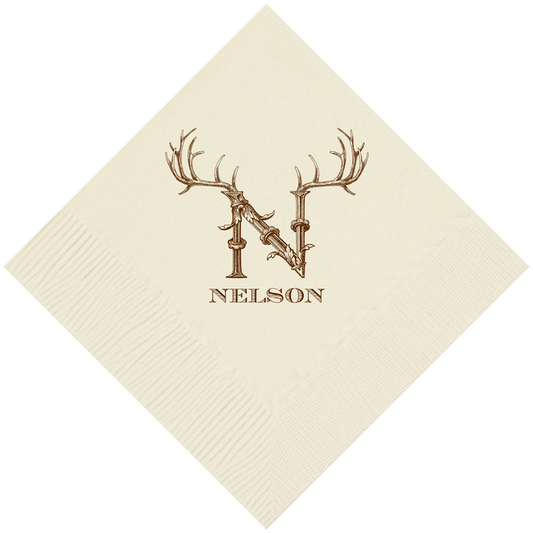 Customizable Hornabet Beverage Napkins N