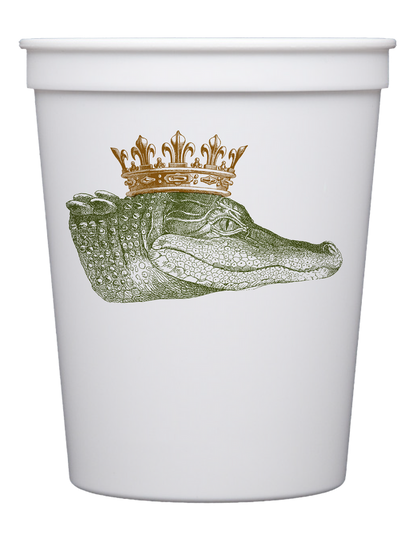 Customizable King Gator 16oz Cups