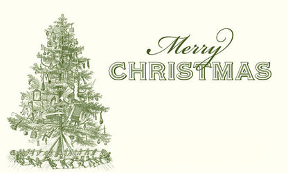 Customizable 'Merry Christmas' Stickers