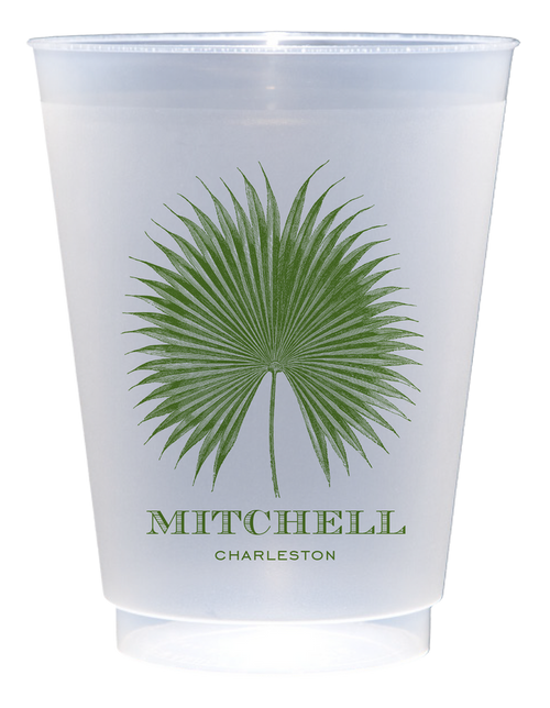 Customizable Palm 16oz Cups