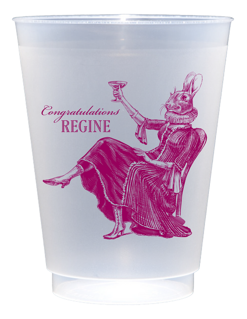 Customizable Party Bunny 16oz Cups