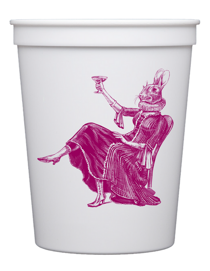 Customizable Party Bunny 16oz Cups