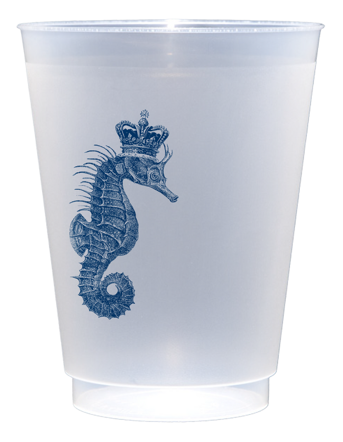 Customizable Royal Seahorse 16oz Cups