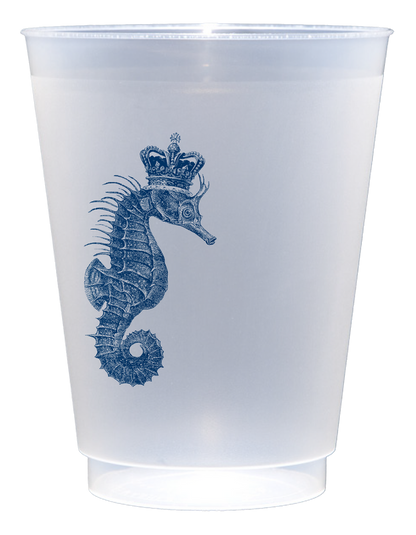 Customizable Royal Seahorse 16oz Cups