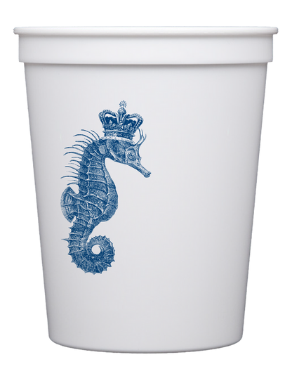 Customizable Royal Seahorse 16oz Cups