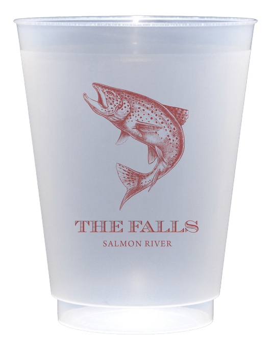 Customizable Salmon 16oz Cups