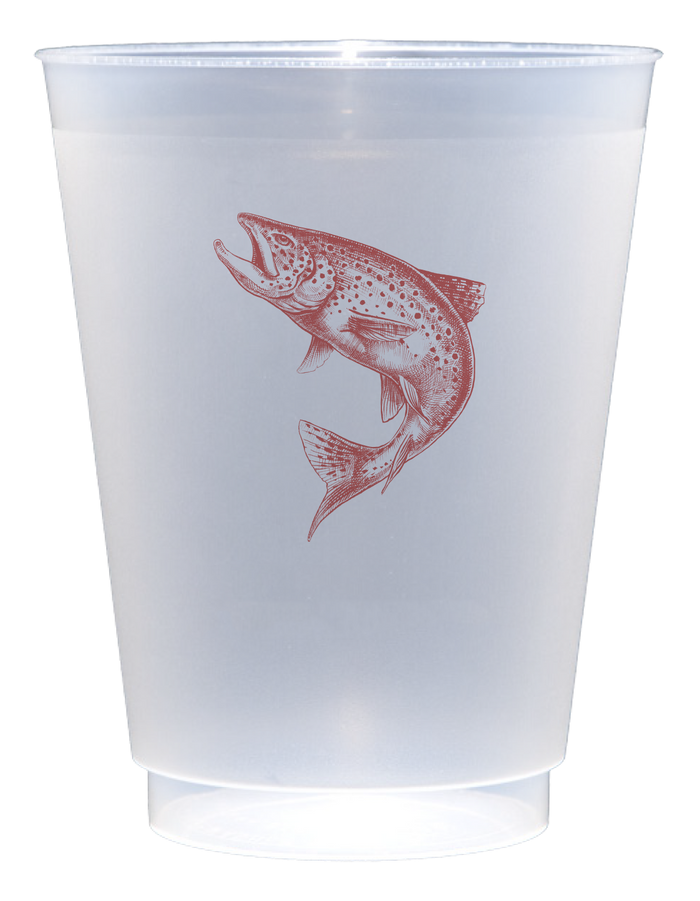 Customizable Salmon 16oz Cups