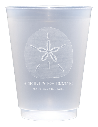Customizable Sand Dollar 16oz Cups