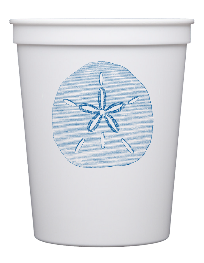 Customizable Sand Dollar 16oz Cups