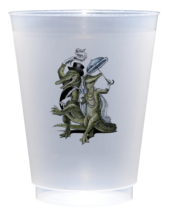 Customizable Second Line Wedding 16oz Cups