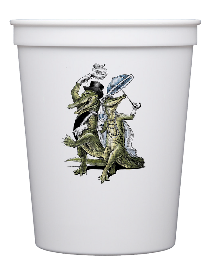 Customizable Second Line Wedding 16oz Cups