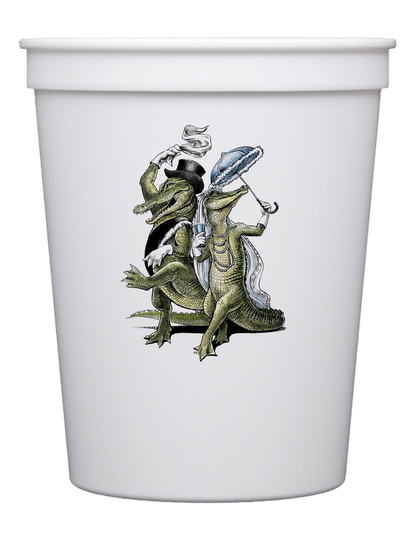 Customizable Second Line Wedding 16oz Cups