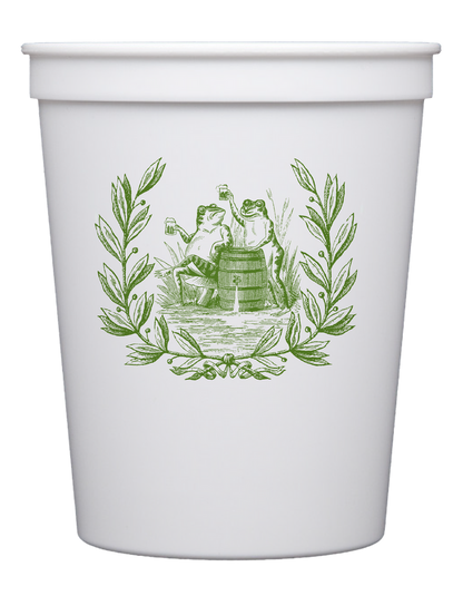 Customizable Toasting Toads 16oz Cups