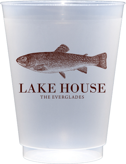 Customizable Trout 16oz Cups