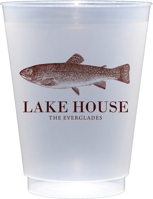 Customizable Trout 16oz Cups
