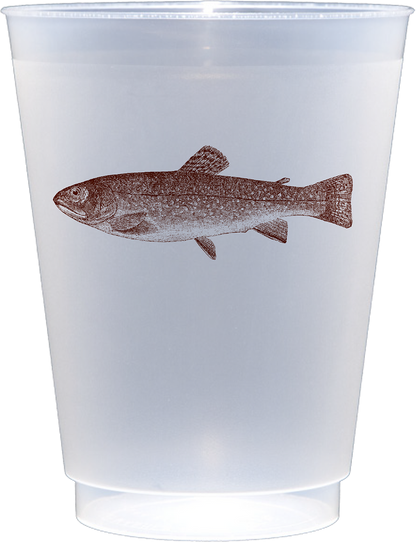 Customizable Trout 16oz Cups
