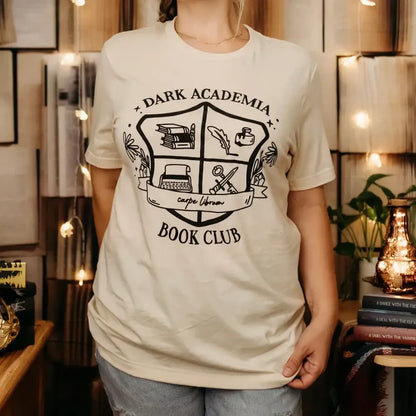Dark Academia Book Club Tee Shirt