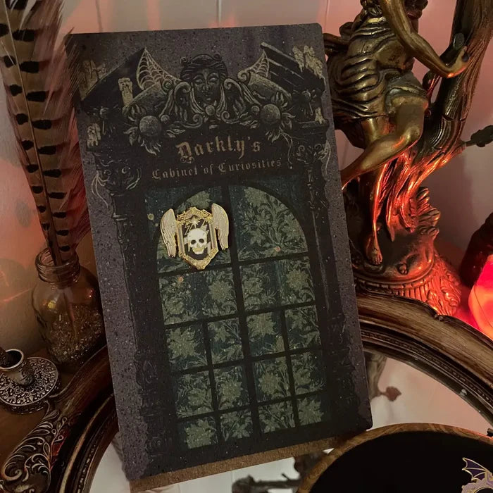 Darkly Curio Cabinet Pin Corkboard stationary