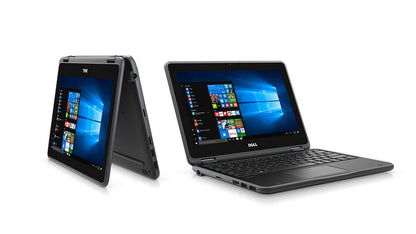 DELL Latitude 3189 Touchscreen Convertible 2-in-1 Laptop - Intel N4200 4GB RAM 64GB SSD WebCam 11.6" 1366 x 768 Windows 10 Pro - Coretek Computers
