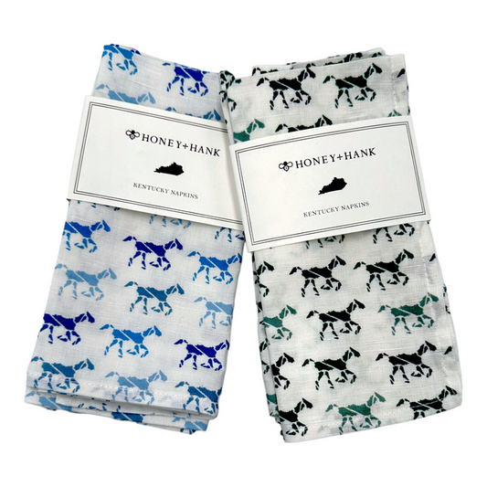 Derby Blue & Green Napkins