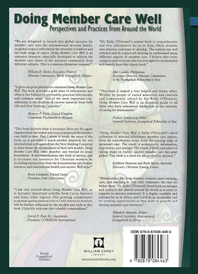 Doing Member Care Well - MissionBooks.org