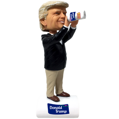 Donald Trump Prison Paper Towel Bobbleheads