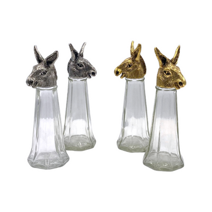 Donkey Salt & Pepper Shakers Tall