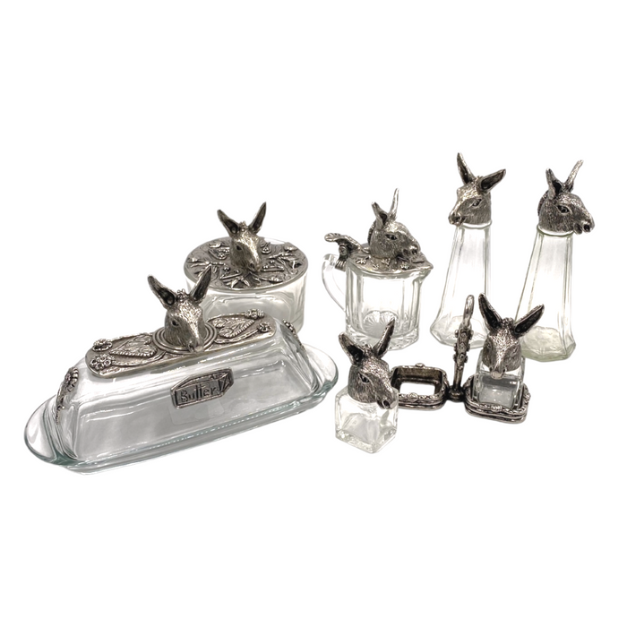 Donkey Salt & Pepper Shakers Tall