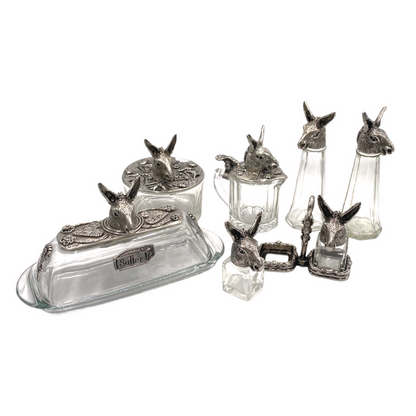 Donkey Salt & Pepper Shakers Tall