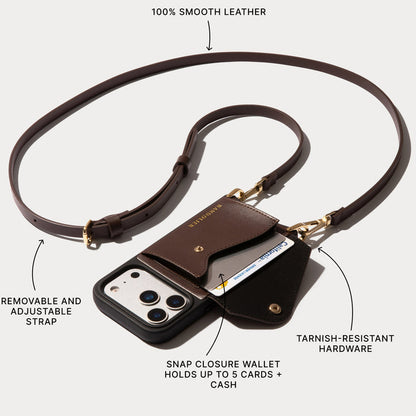 Donna Essentials Set - Espresso Brown/Gold