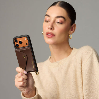 Donna Essentials Set - Espresso Brown/Gold