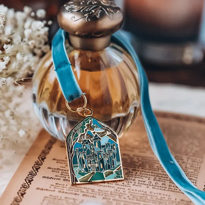 Fictional Castles Inspired Literary Leadlight Bookmarks The Crown of Oaths and Curses Inspired Literary Leadlight