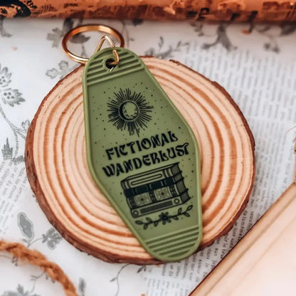 Fictional Wanderlust Motel Keychain Accessories