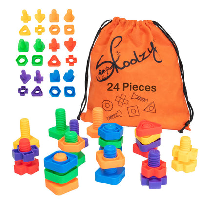 Fine Motor Nuts and Bolts Sensory Set