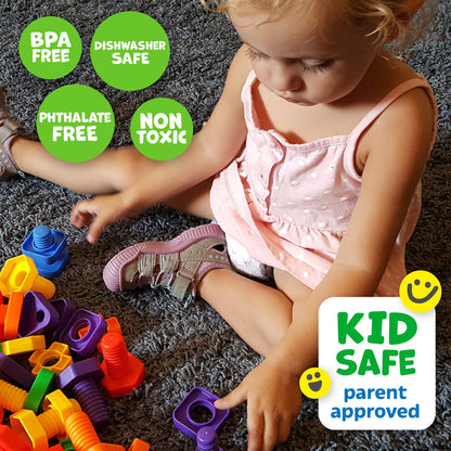 Fine Motor Nuts and Bolts Sensory Set